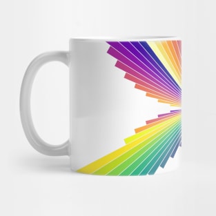 Aurora Butterfly | Flying Wings Bar Charts White Mug